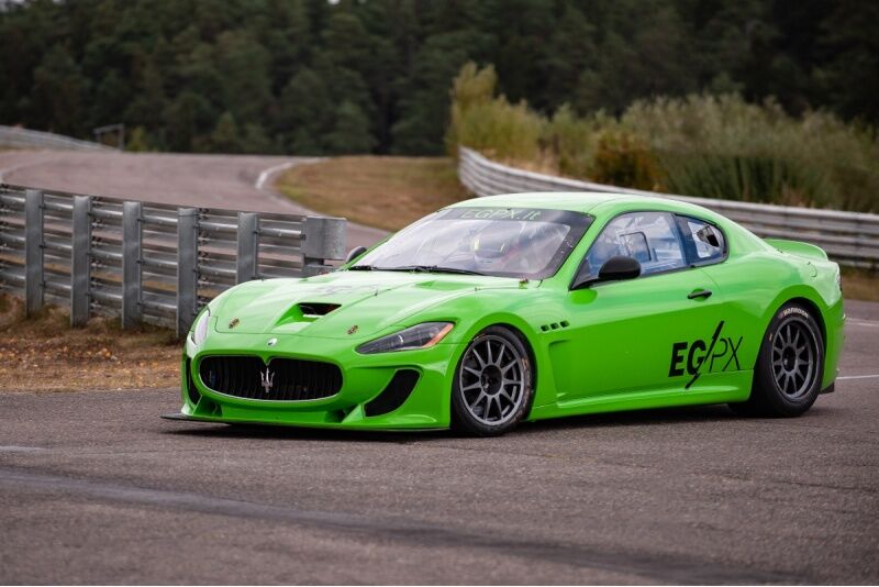 Brauciens ar sacīkšu Maserati GT Nemuno žiedo trasē
