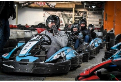 Aizraujošs 10 minūšu izbrauciens ar kartingu bērnam