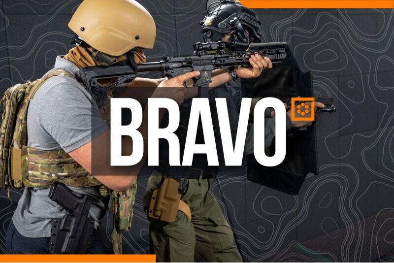 Комплект стрельбы "Bravo" для одной персоны в тире GunRange