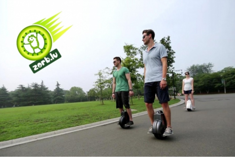 Поездка на одноколесных скутерах AIR WHEEL — воздушных колесах для двух человек