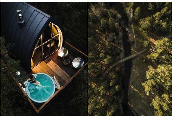 Ночёвка в бунгало в 4 метрах над землёй – „Jungle SPA“