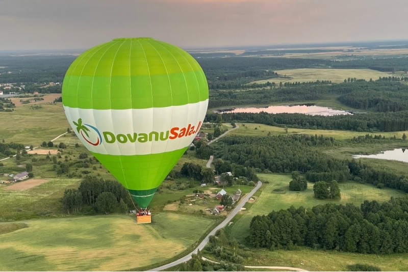 Lidojums ar gaisa balonu Viļņā ar gaisa balonistu klubu „Audenis“
