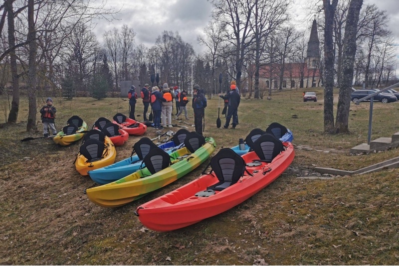 Поездка на каяке на весь день по озеру Кишэзерс