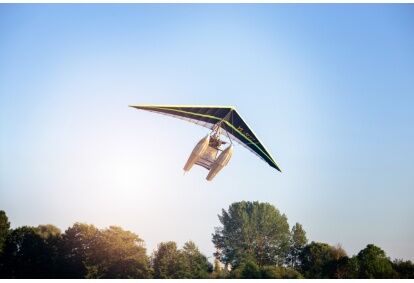 Ознакомительный полет на дельтаплане с воды + фото/видео