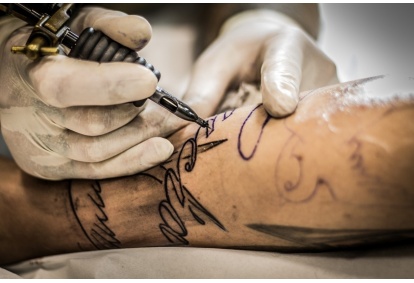 Тату в салоне "VEAN Tattoo" в Риге