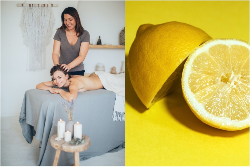 Rīta citronu SPA rituāls salonā "VSpa" Rīgā