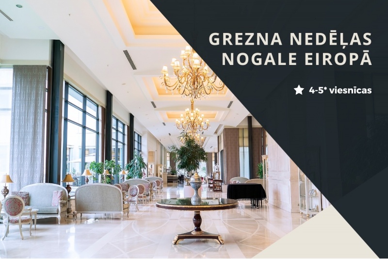 Viesnīcu komplekts: Grezna nedēļas nogale Eiropā