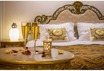 Романтический отдых в номере LUX с посещением сауны в гостевом доме Bergervilla