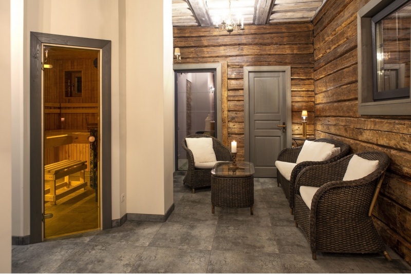 Романтический отдых в номере LUX с посещением бани в гостевом доме Bergervilla