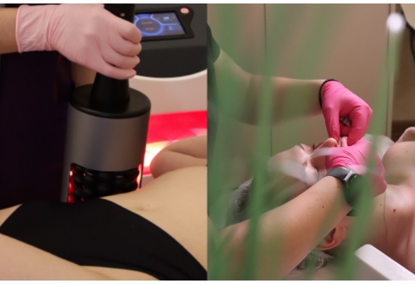 Bukālā vai liftinga sejas masāža + ķermeņa masāža ar Beautylizer