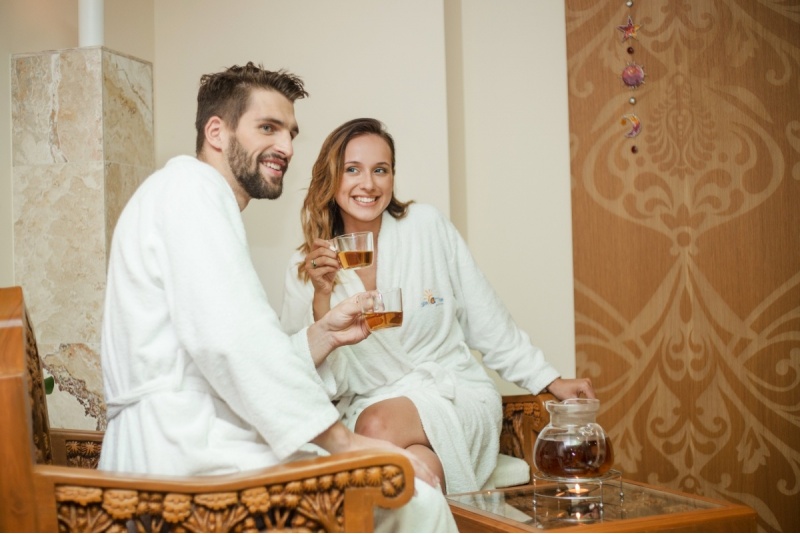 Оздоровительная ночь со SPA и янтарным чаем для двоих в «SPA Amber Palace» в Паланге