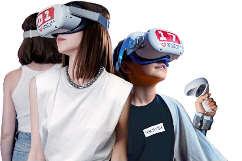 Приключение виртуальной реальности «Another World VR Арена Рига» в выходные