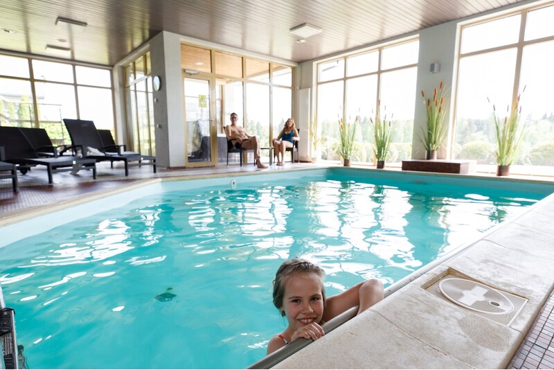 Посещение банного SPA-комплекса в "SPA Hotel Ezeri" в Сигулде в выходные