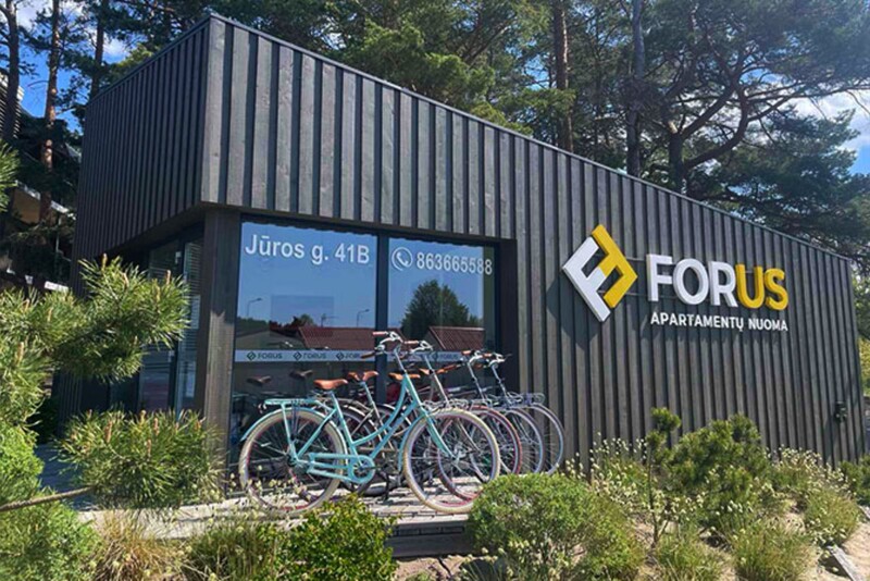2 ночи для 1-4 человек в апартаментах «Forus» в Швянтойи