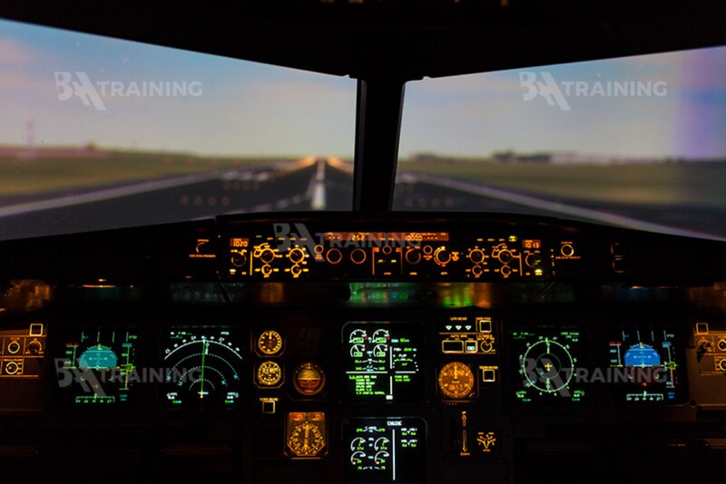 Пилотирование реалистичного симулятора Airbus 320 в Вильнюсе