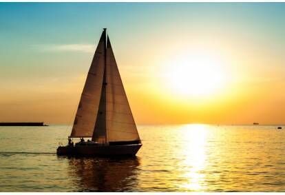 Романтическая ознакомительная прогулка на яхте по Куршскому заливу