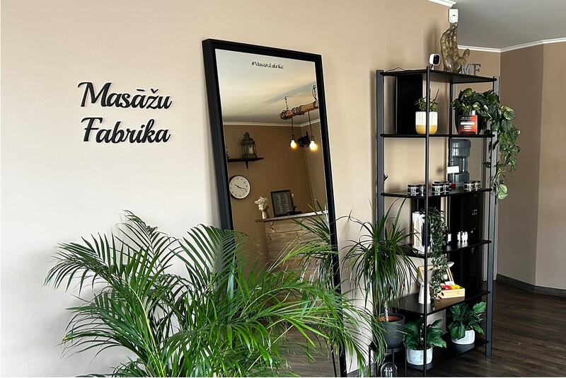 Расслабляющий массаж всего тела с аромамаслами в салоне "Masāžu Fabrika"