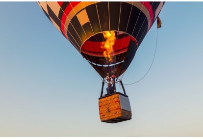 Aizraujošs lidojums ar gaisa balonu Cēsīs