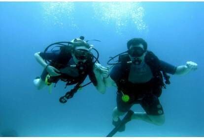Ознакомительный дайвинг с  подводной фотосессией для двоих