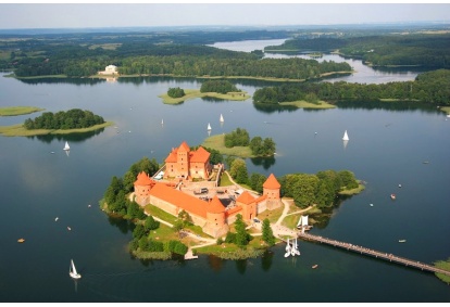 Romantiškas skrydis virš Trakų (2 asmenims)