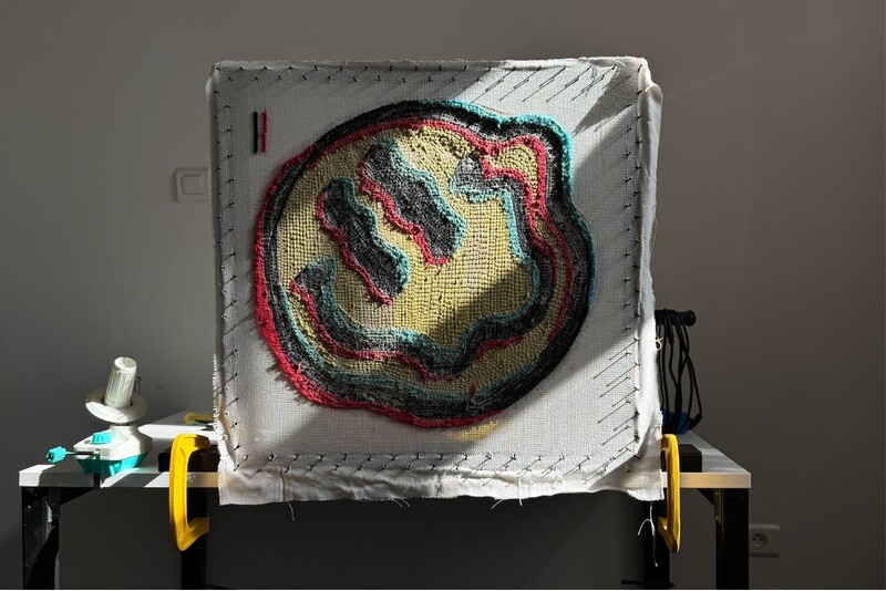 Мастер-класс по изготовлению стандартных ковров TUFTING.LV 