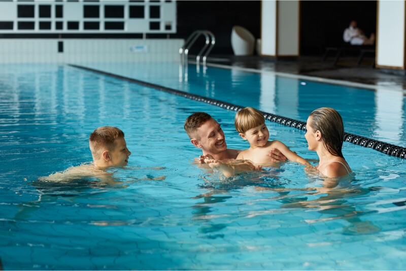 Семейное проживание со SPA в отеле «Vytautas Mineral SPA» в Бирштонасе