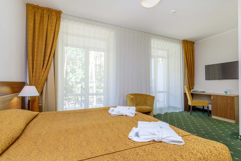 Проживание со SPA и ужином на двоих в «Eglės sanatorijoje» в Бирштонасе