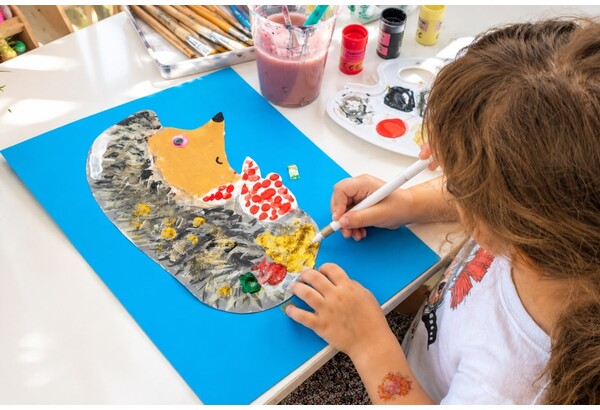 Занятие по живописи и рисованию для детей 3-6 лет в группе