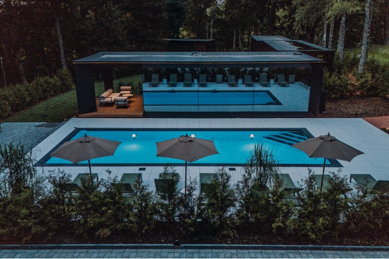 Семейная ночёвка с сезонным отдыхом у бассейна в „Stars Resort“ в Сигулде