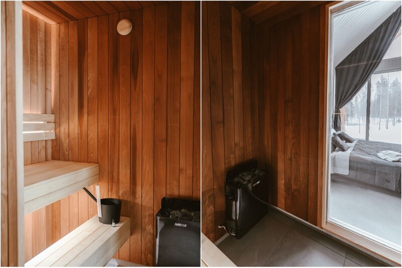 Ночёвка в „Sniegi design cabin“ с релаксацией в сауне и джакузи