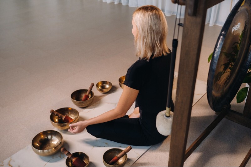 Gongu skaņu meditācijas apmeklējums