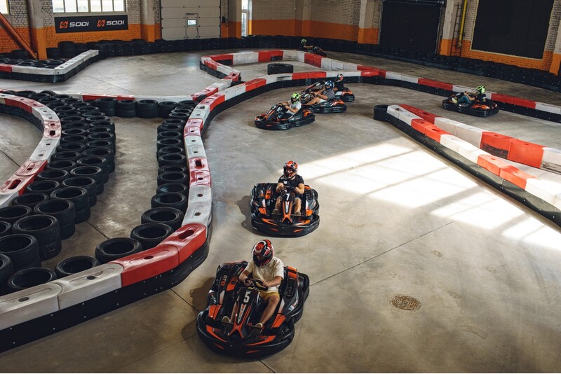 Соревнования по картингу Mini Grand Prix в Риге