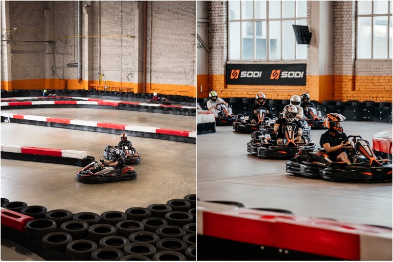 Соревнования по картингу Grand Prix в крытом картинг-холле «Kartings.lv»