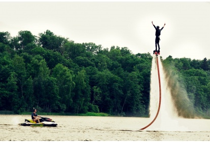 Unustamatu lend Flyboardiga