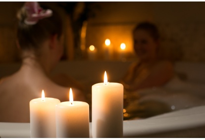 Vecmeitu, draudzeņu ballīte SPA rituāla gaisotnē salonā "Floriena SPA" Rīgā