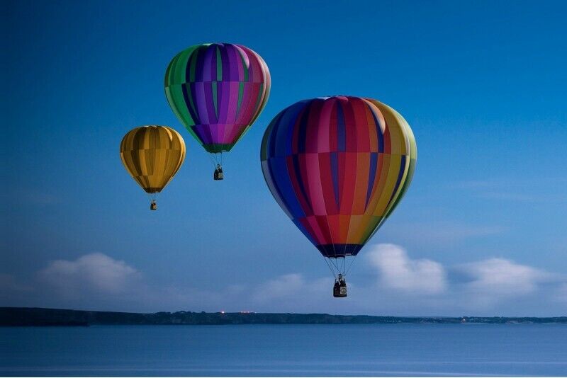 Aizraujošs lidojums ar gaisa balonu Kuldīgā