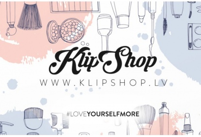 Подарочная карта интернетмагазина "KlipShop.lv"