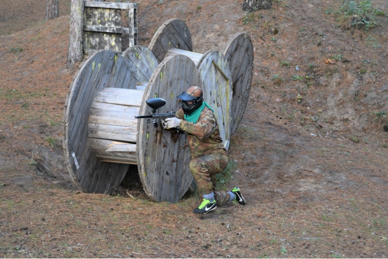 Игра в пейнтбол открытый от "GUNSnLASERS" в Риге