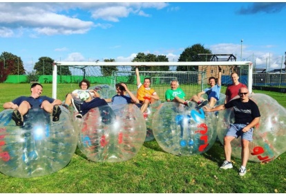 Увлекательный Zorb Football с 8-ю шарами