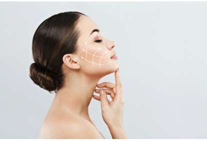 Плазмолифтинг области лица, шеи и зоны декольте в косметологическом кабинете "IK Cosmetology" в Риге