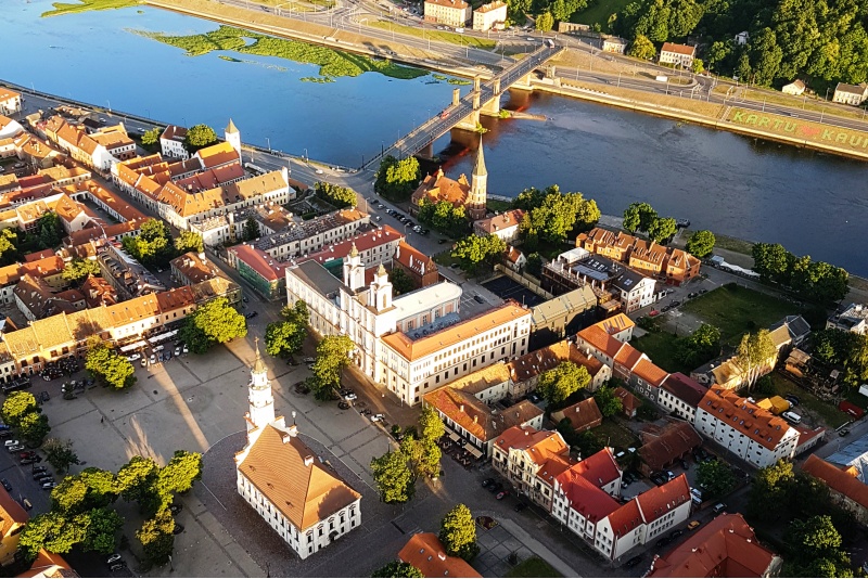 Полет на воздушном шаре над Каунасом или Бирштонасом с «Oreivystės centras»