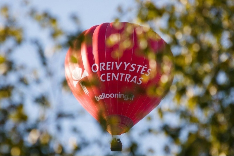 Полёт на воздушном шаре над Клайпедой с «Oreivystės centru»