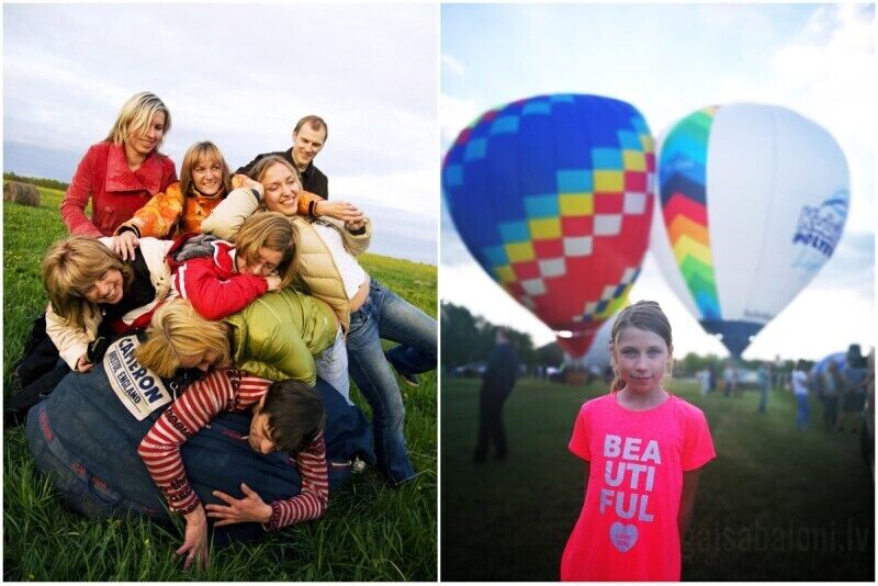 Путешествие на воздушном шаре в городе Тукумс от «Gaisabaloni.lv»