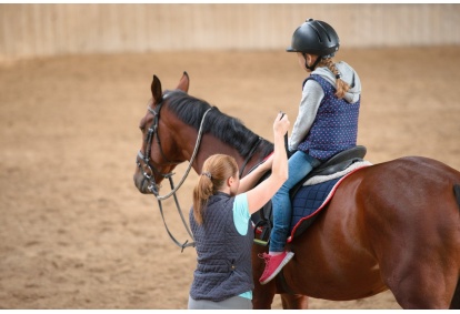 Atveseļojošas jāšanas nodarbību kurss bērniem "Kid's Fit Ride"