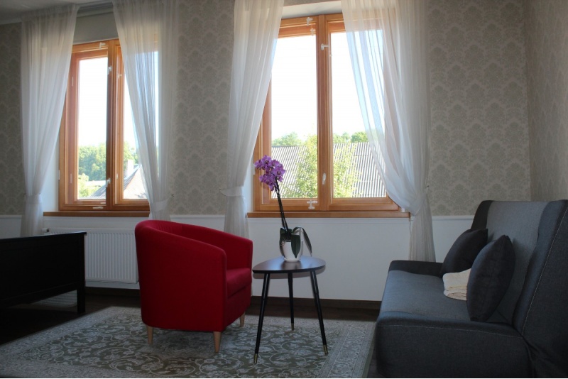 Nakšņošana lielā dzīvoklī Saulkrastos netālu no jūras - villā Neubad līdz 10 cilvēkiem