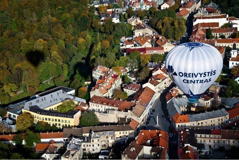 Rīta lidojums ar gaisa balonu Viļņā vai Traķos ar „Oreivystės centru“