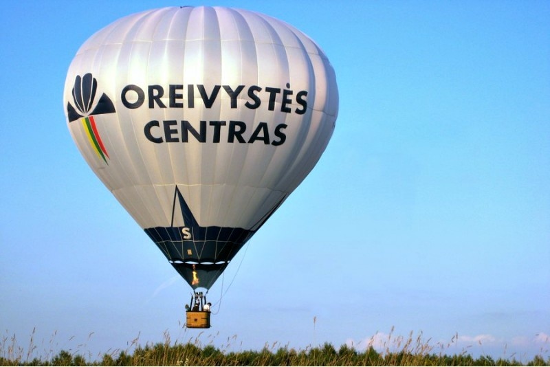 Полёт на воздушном шаре над выбранным городом с «Oreivystės centru»