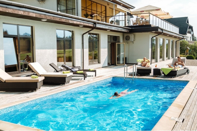 Классический вечер рабочего дня в отеле "SPA Hotel Ezeri" в Сигулде
