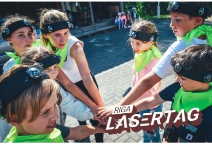 Atklāta spēle - kauja ar Lasertag no "ActionTag" Rīgā