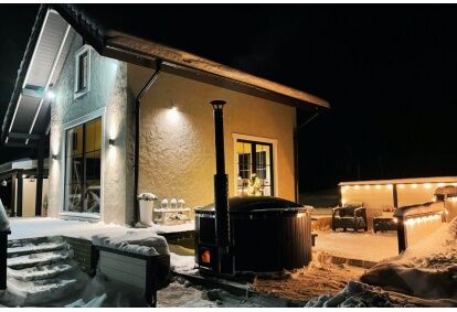 Расслабляющий отдых в доме Mīļmājiņā в зимний сезон для семьи